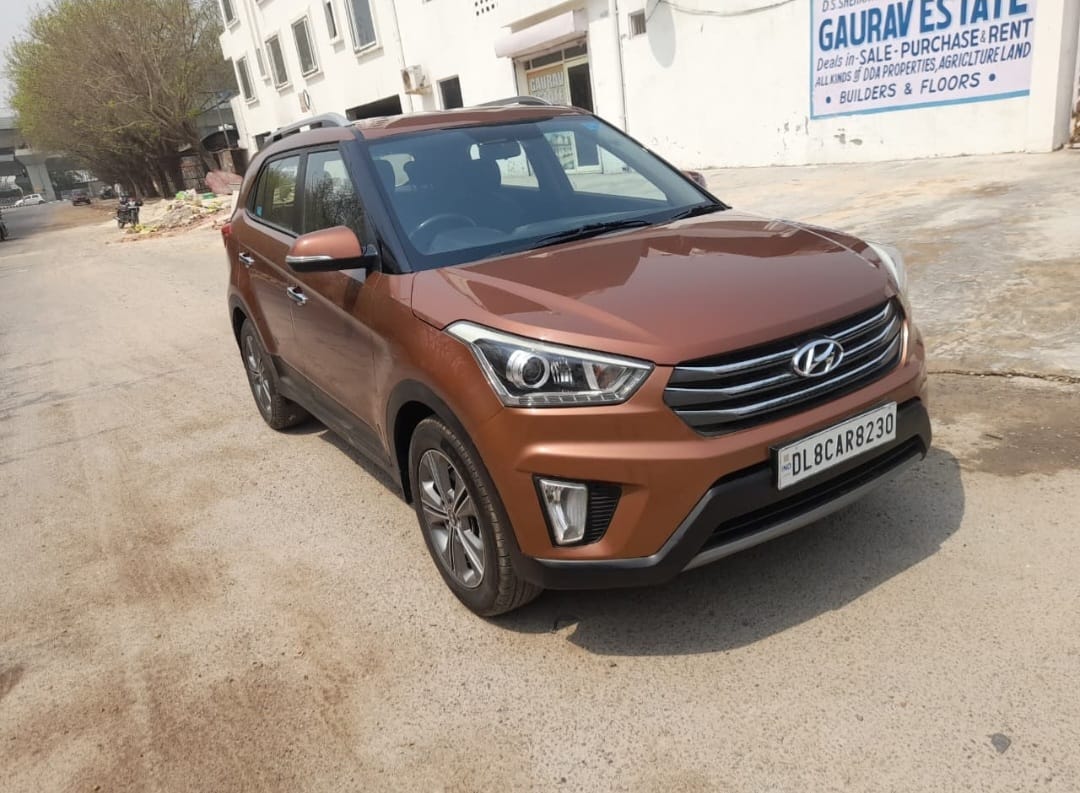 Secondhand Creta Sx Plus Automatic Petrol car in Dwarka and Uttam Nagar